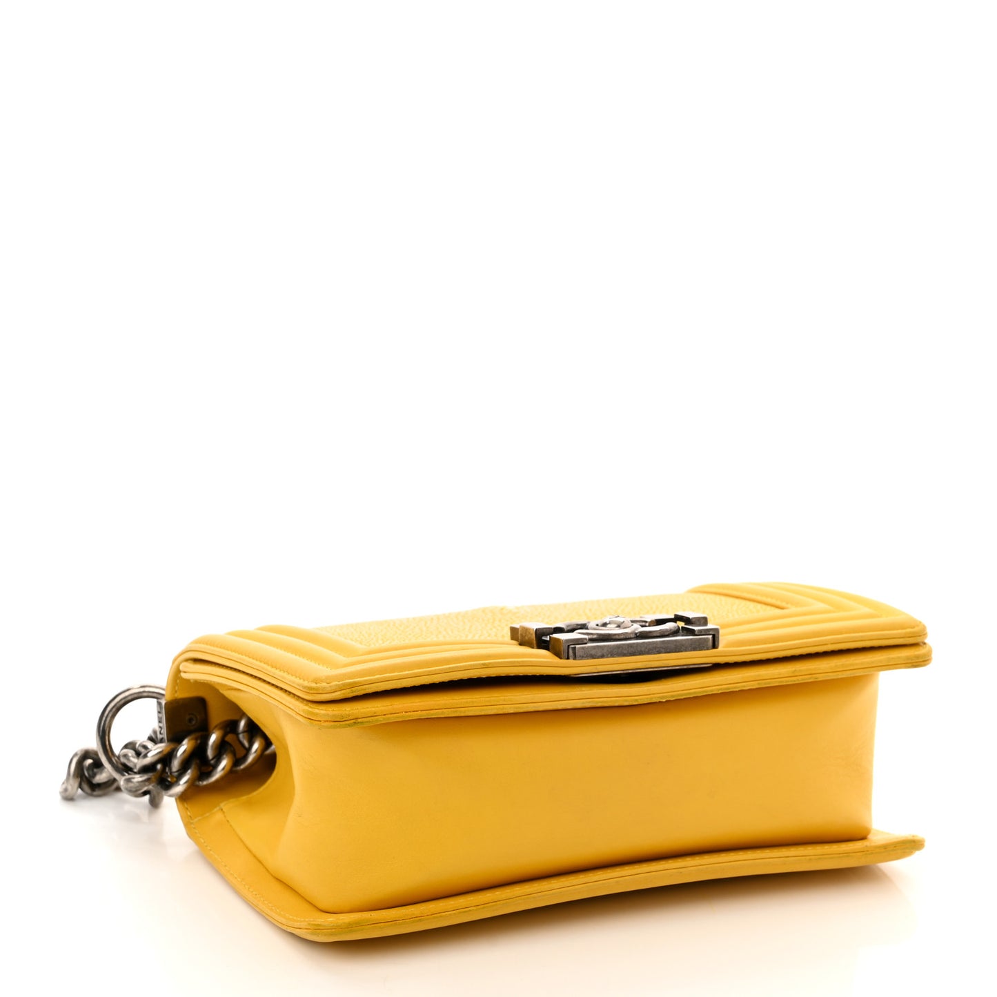 Galuchat Stingray Small Boy Flap Yellow