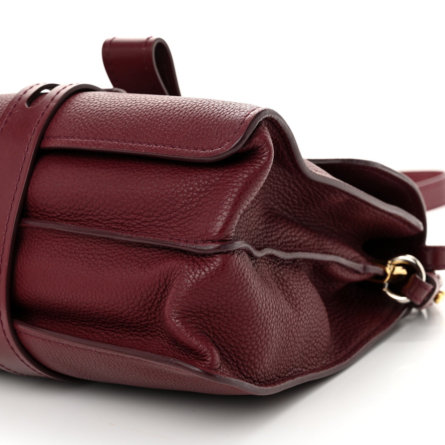 Chloe Grained Calfskin Medium Aby Day Shoulder Bag Red 10 of 12