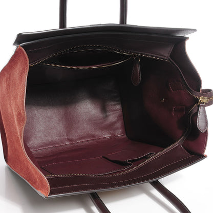 Celine Smooth Calfskin Suede Mini Tri-Color Luggage Beige 5 of 8
