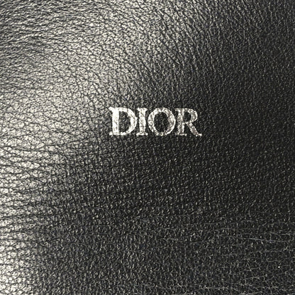 Christian Dior Oblique Smooth Calfskin Elite Shoulder Pouch Beige Black 7 of 9