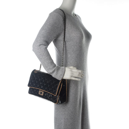 Chanel Glazed Calfskin Quilted 2.55 Reissue 226 Flap Black 2 of 6