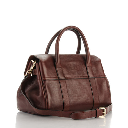 Mulberry Natural Leather Small Bayswater Oxblood 3 of 7