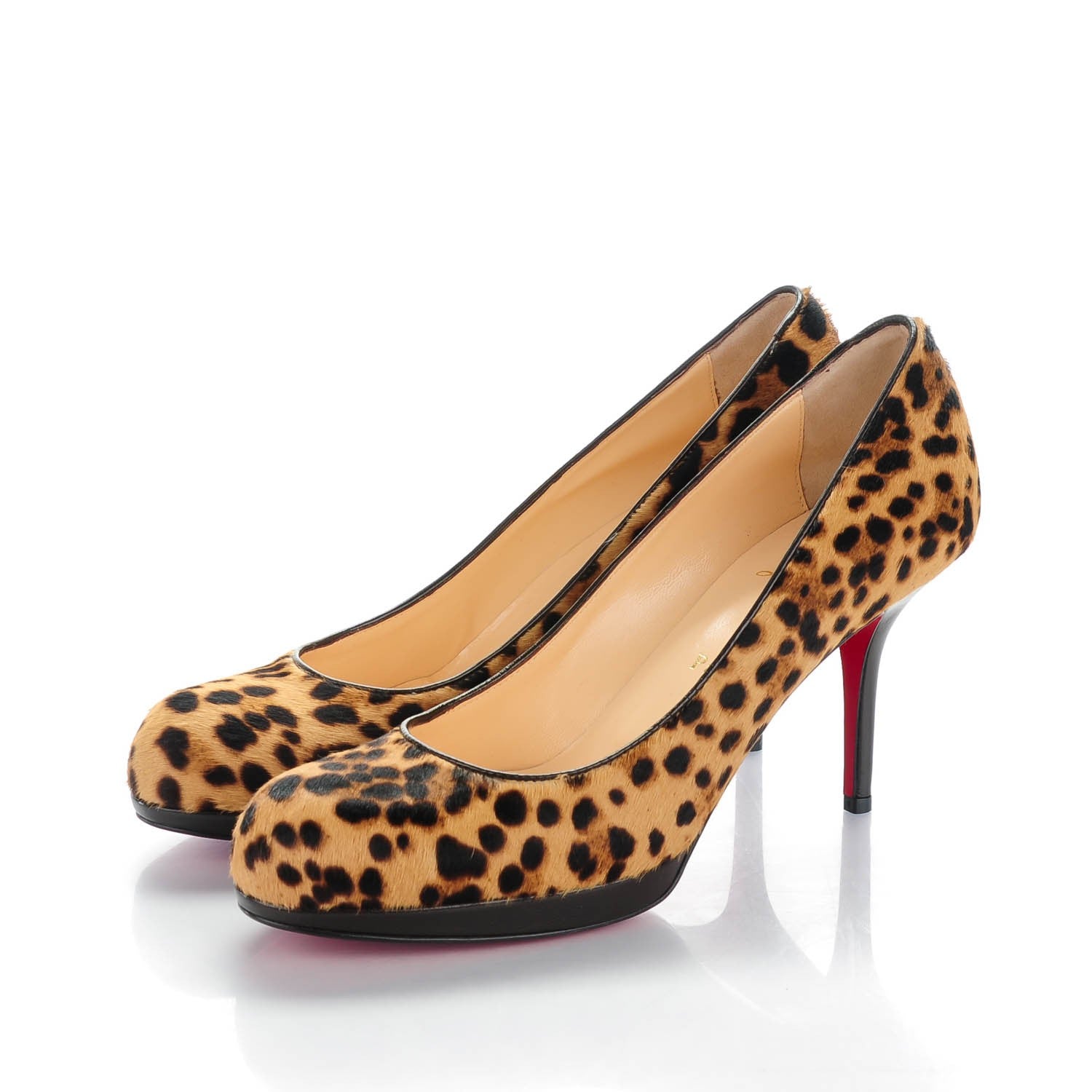 Christian Louboutin Calf Hair Kid Leopard Prorata 90 Pumps 40 3 of 7