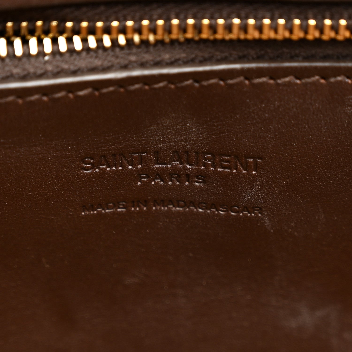 Saint Laurent Raffia Calfskin Medium Panier Tote 7 of 10