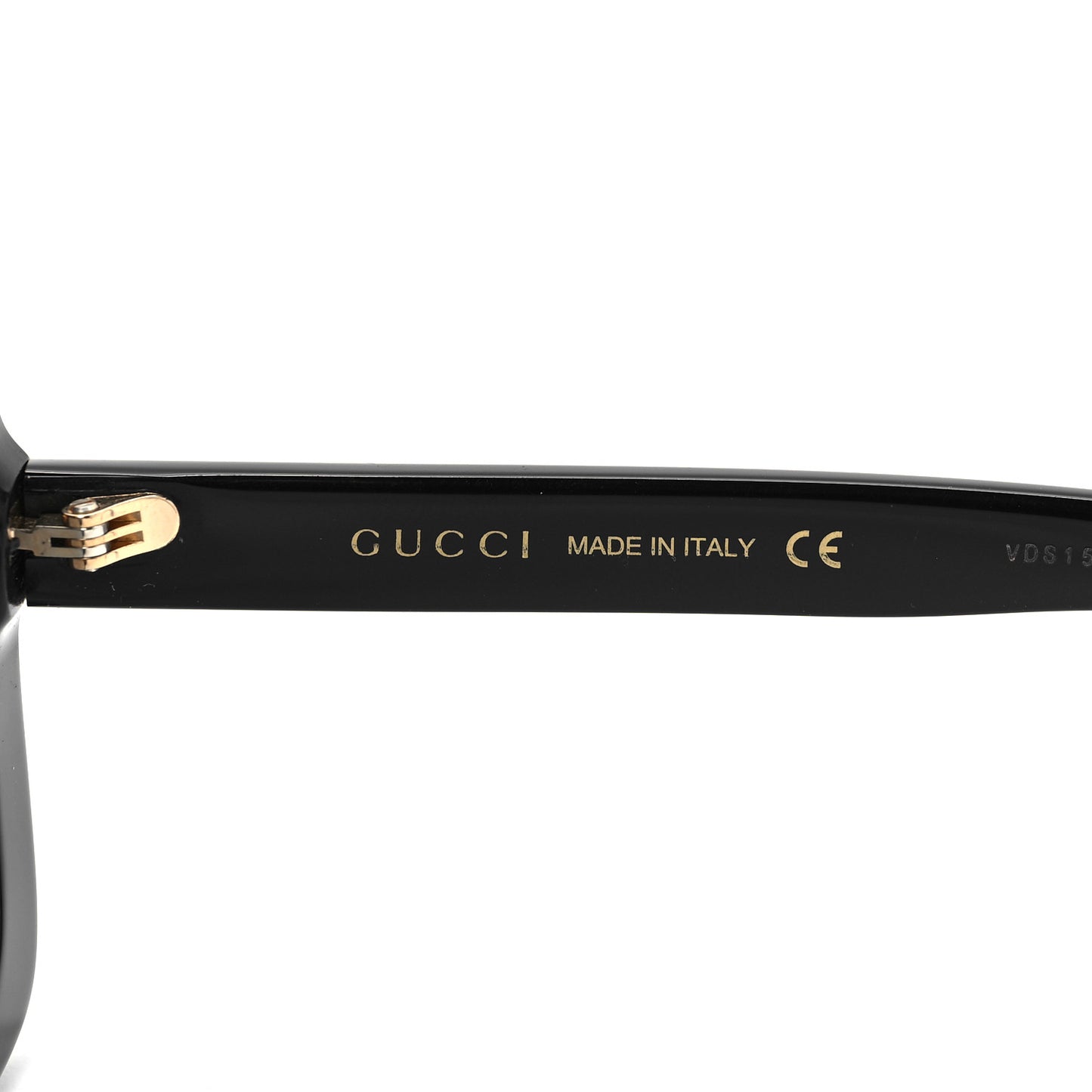 Crystal Square Frame GG Sunglasses GG0418S Black