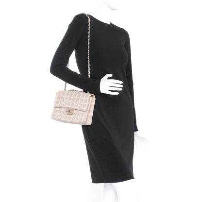 Chanel Nylon Medium Travel Flap Light Beige 2 of 9