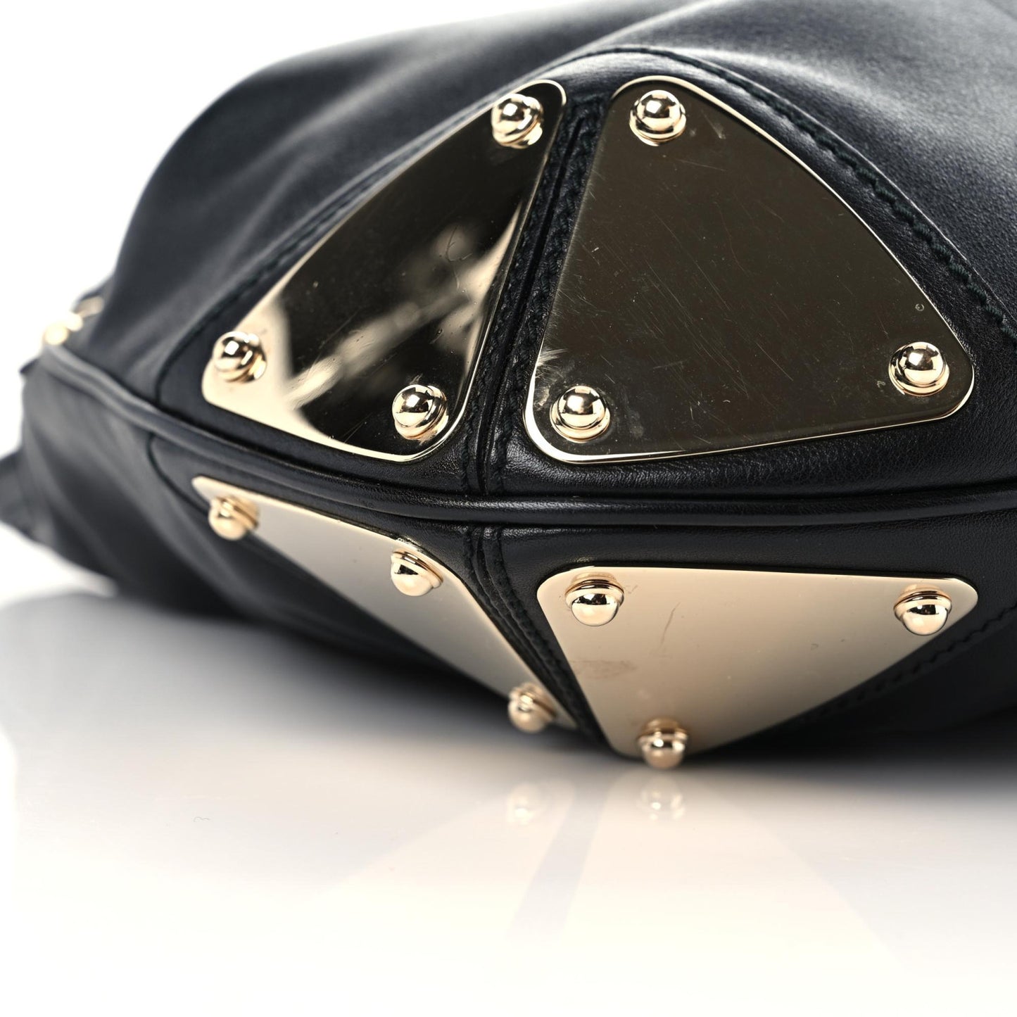 Monogram Medium Indy Top Handle Hobo Black