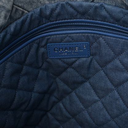 Chanel Denim Quilted Chanel 22 Blue 7 of 12