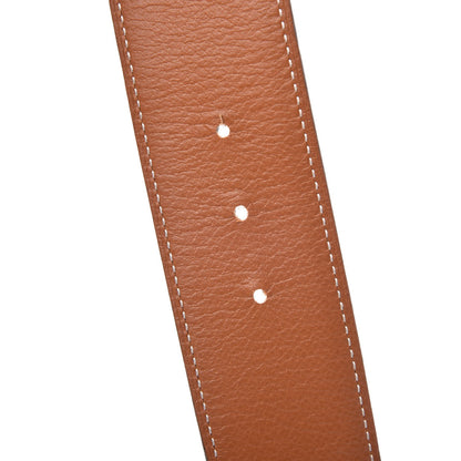 Hermes Epsom 42mm Constance 2 H Belt 95 Gold Black 9 of 10