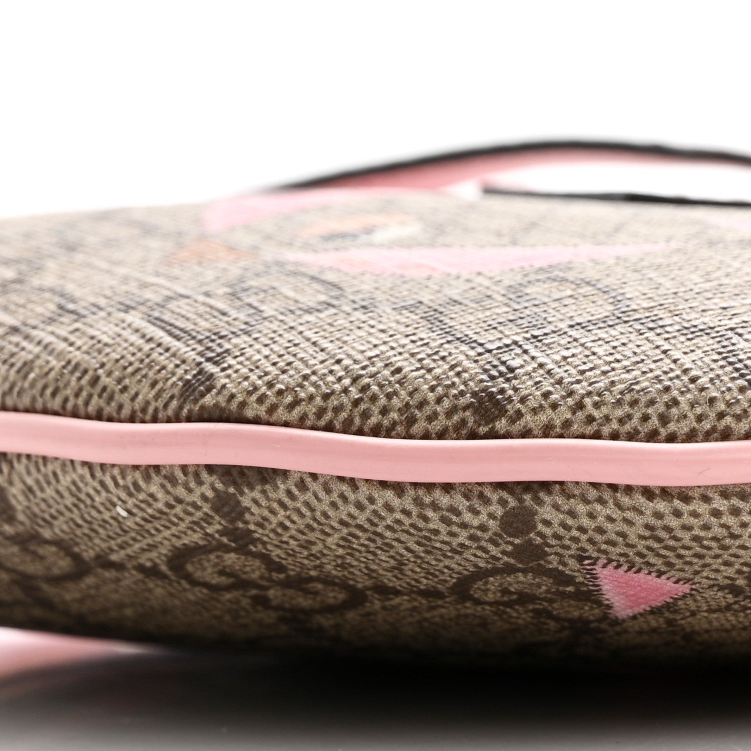 Gucci GG Monogram Childrens Mini Zoo Bird Pappagallo Shoulder Bag Pink 9 of 14
