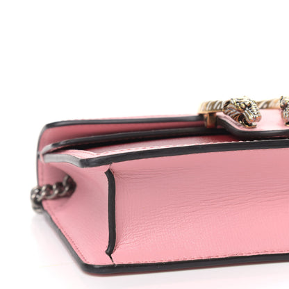 Gucci Azalea Calfskin Enamel Super Mini Dionysus Shoulder Bag New Cherry Red Wild Rose Off White 8 of 9