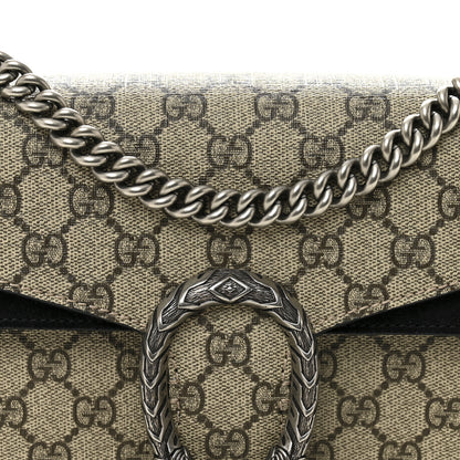 Gucci GG Supreme Monogram Small Dionysus Shoulder Bag Black 7 of 11