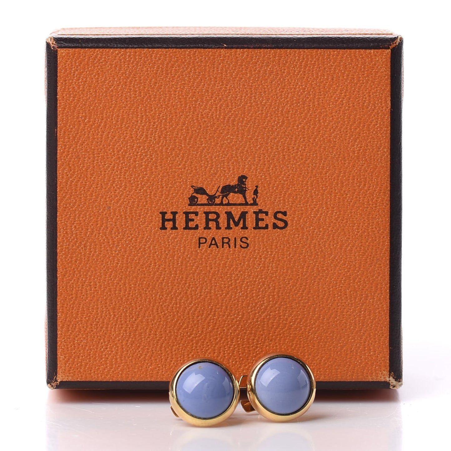 Enamel Eclipse Earrings Turquoise