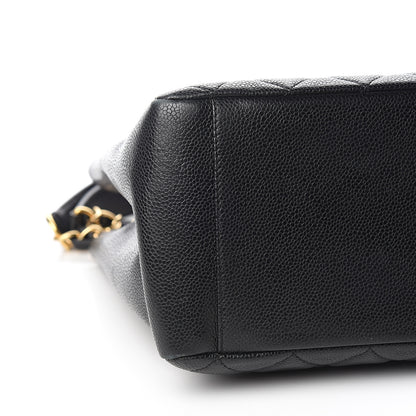 Chanel Caviar Quilted Grand Shopping Tote GST Black 7 of 9