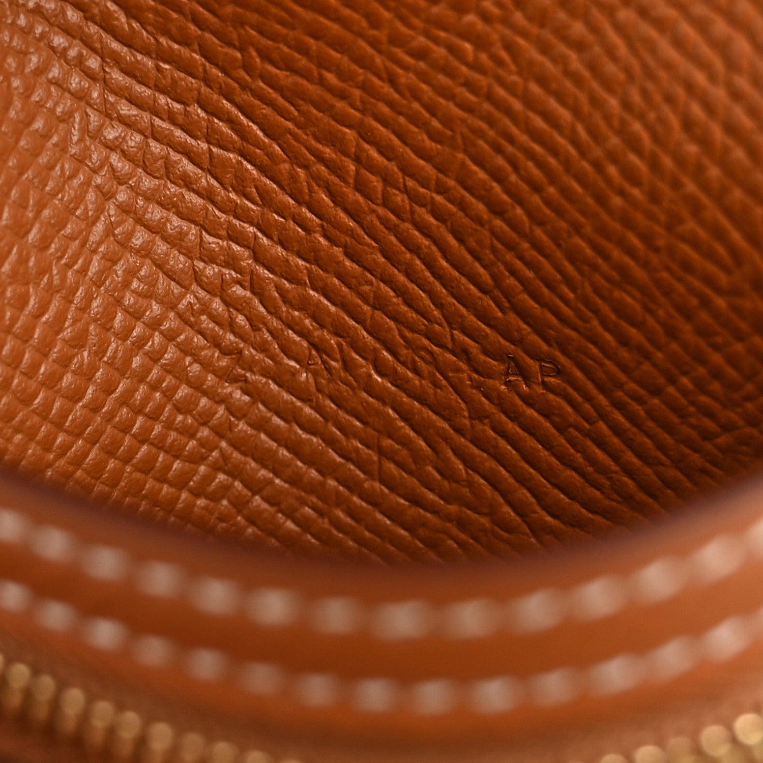 Hermes Epsom Bearn Compact Wallet Gold 7 of 8