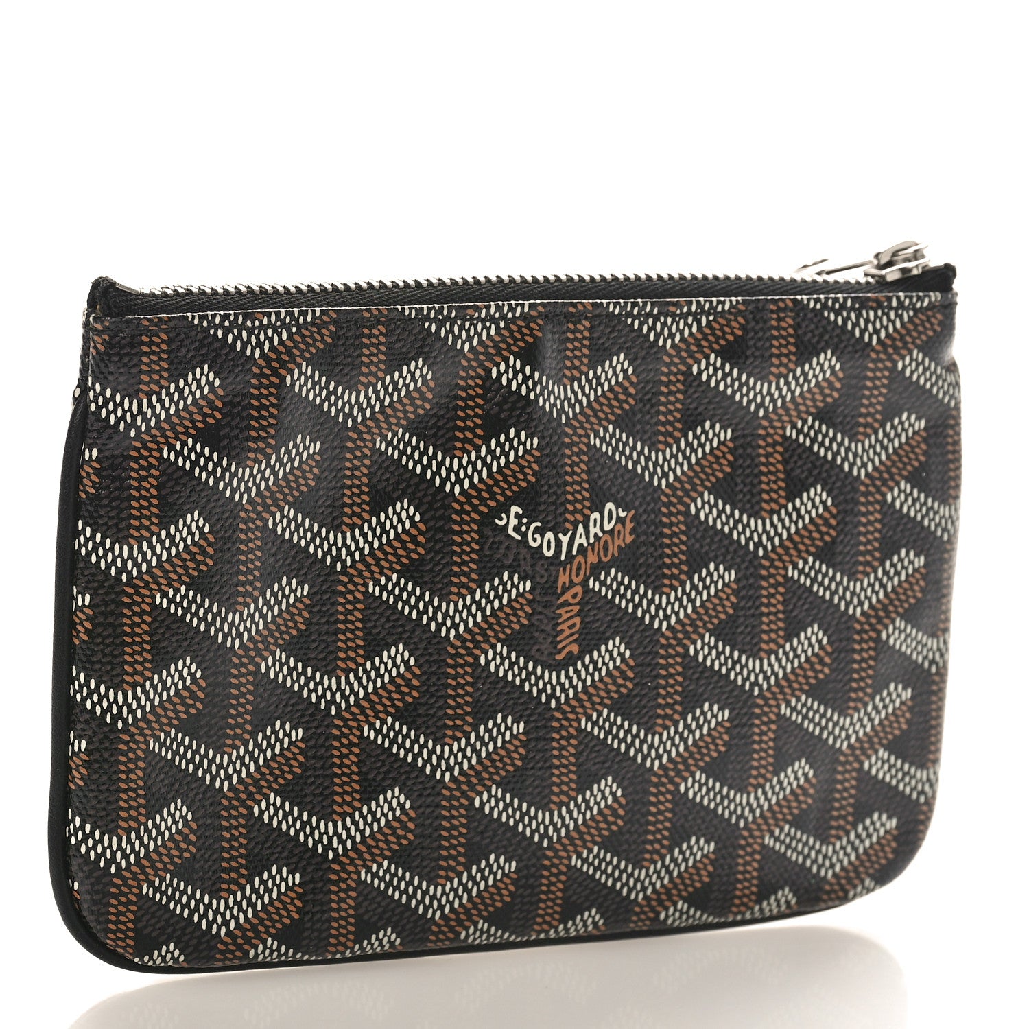 Goyard Goyardine Mini Senat Pochette Black 2 of 9