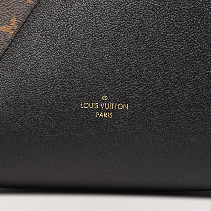 Louis Vuitton Calfskin Monogram Kimono Tote Black 11 of 12
