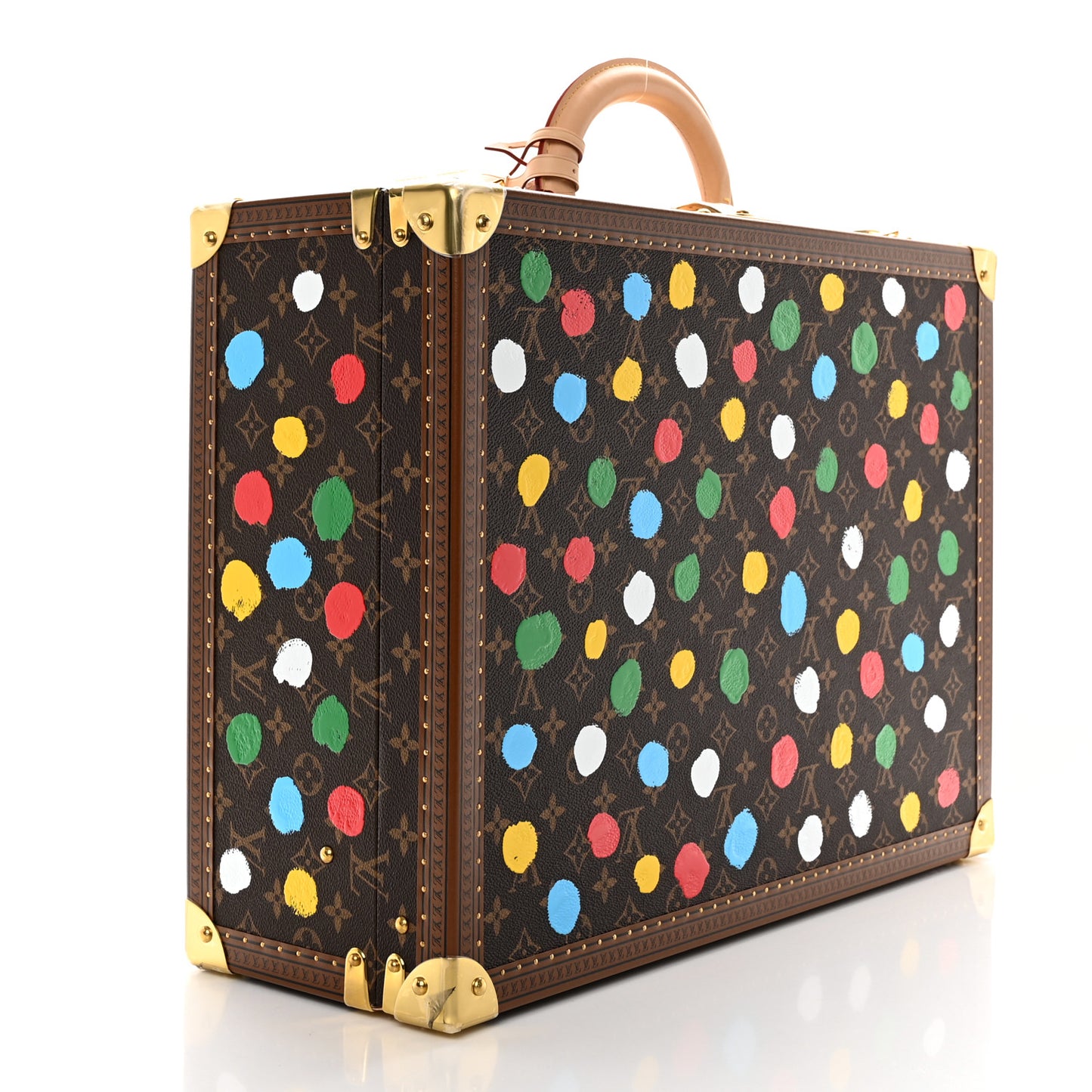 LV X YK Monogram Dots Hard Trunk