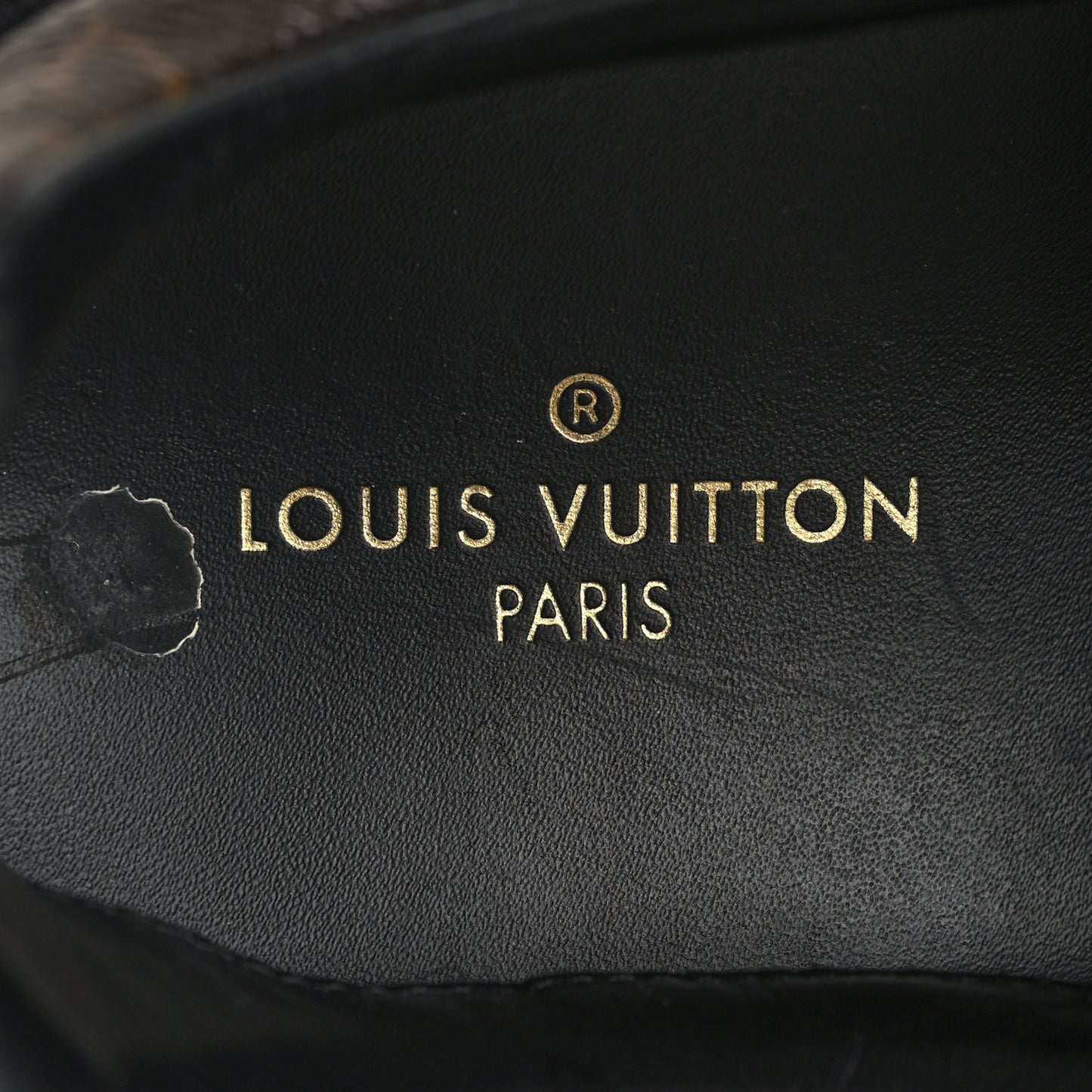 Suede Monogram Run Away Sneakers 39 Black