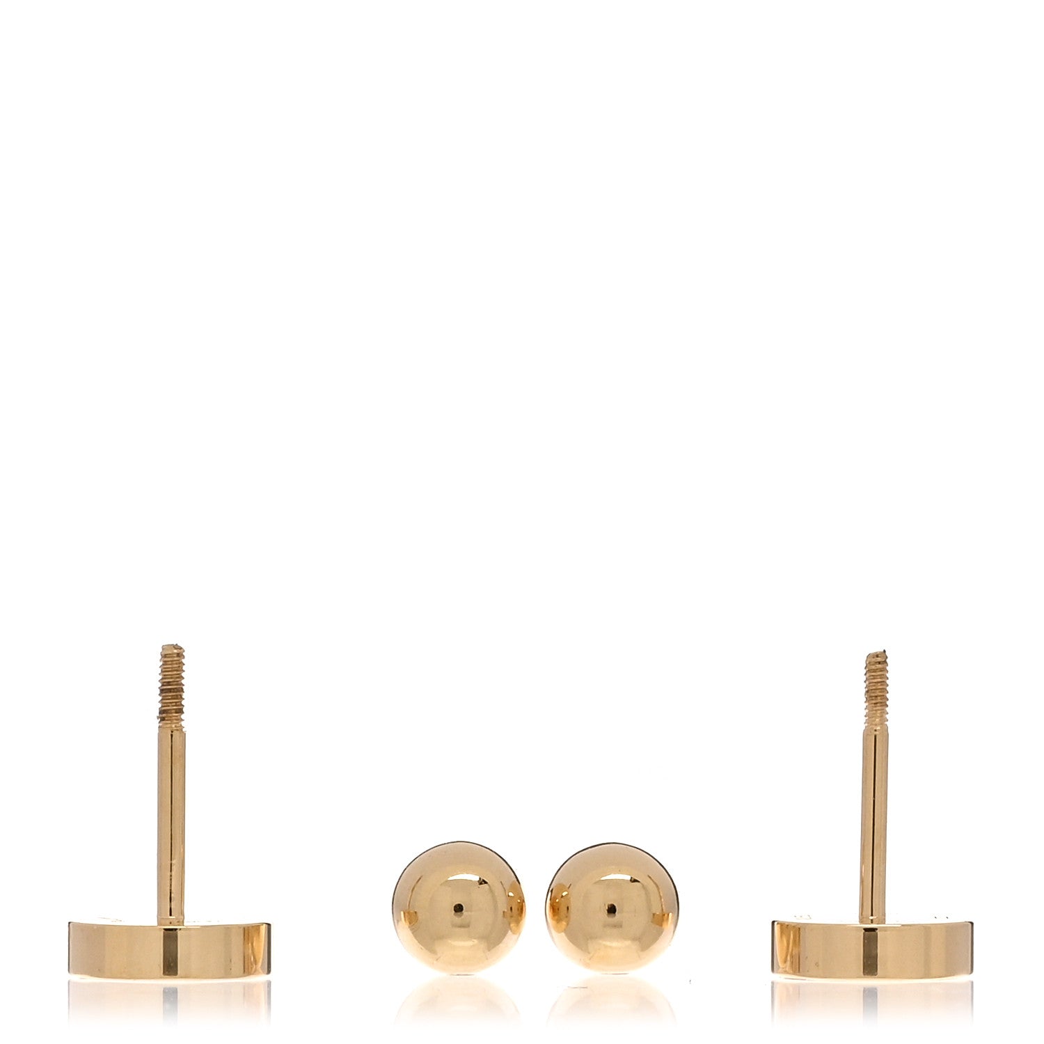 Cartier 18K Yellow Gold LOVE Earrings 4 of 5