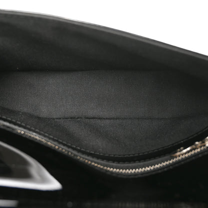 Louis Vuitton Epi Electric Sobe Clutch Black Black 5 of 9