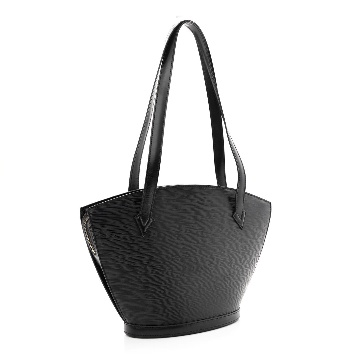 Epi Saint Jacques PM Long Straps Black