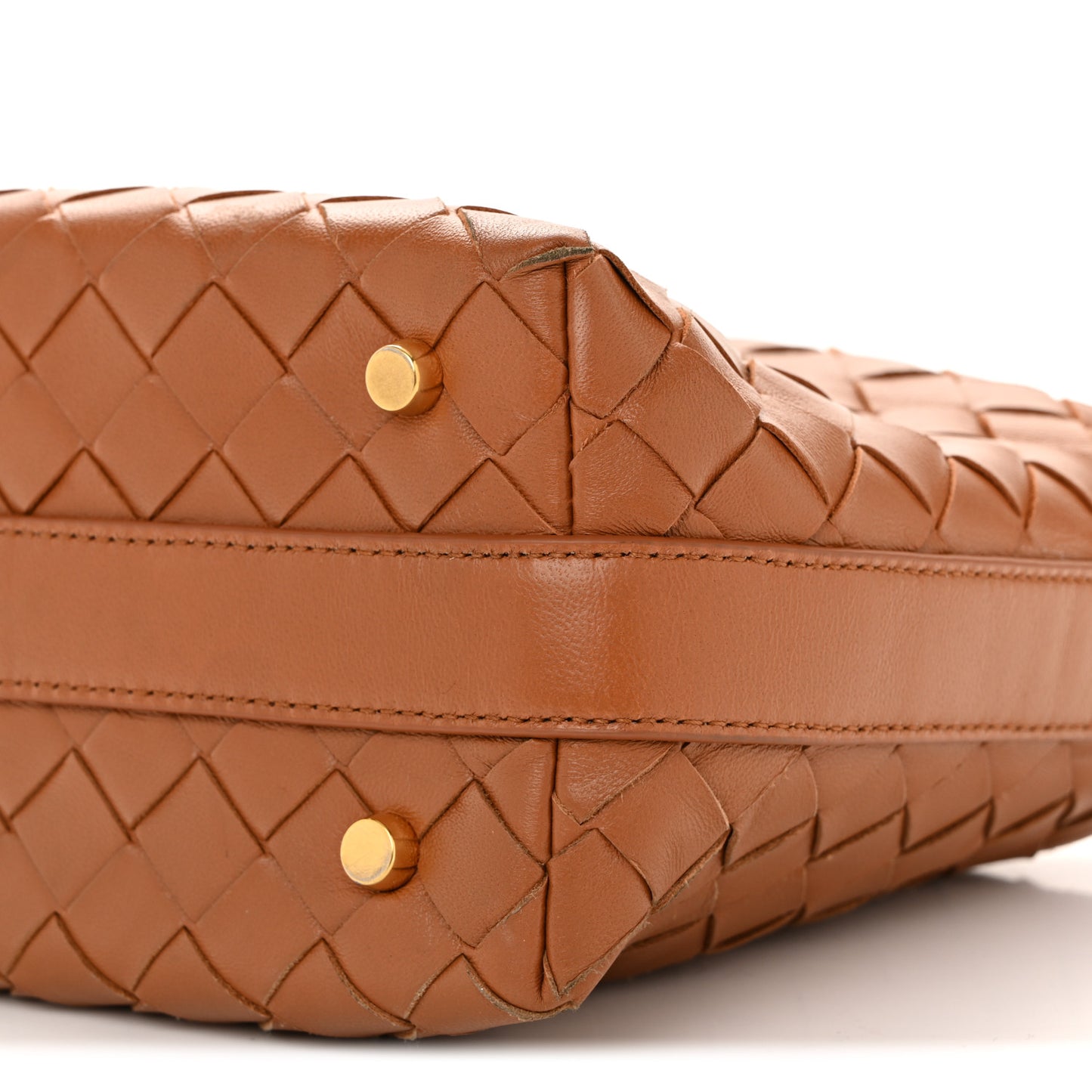 Nappa Intrecciato Mini Wallace Wood