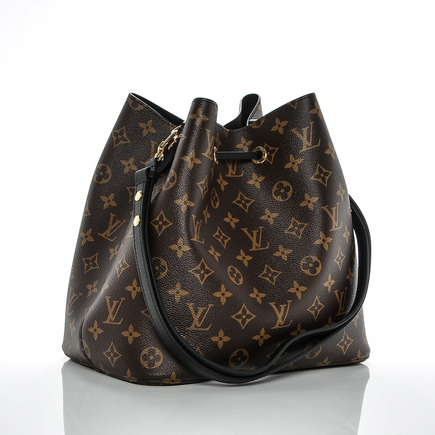 Louis Vuitton Monogram Neonoe MM Black 3 of 6