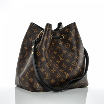 Louis Vuitton Monogram Neonoe MM Black 3 of 6