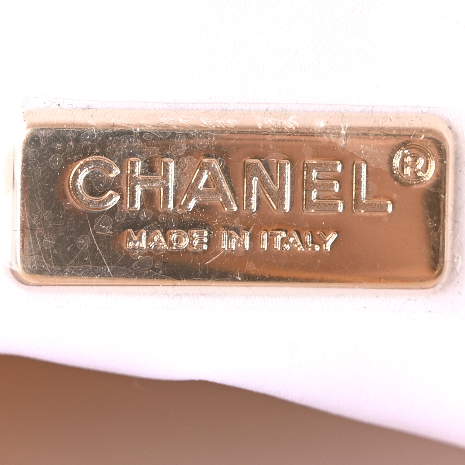 Chanel Sequin Lambskin CC Backpack White 6 of 10