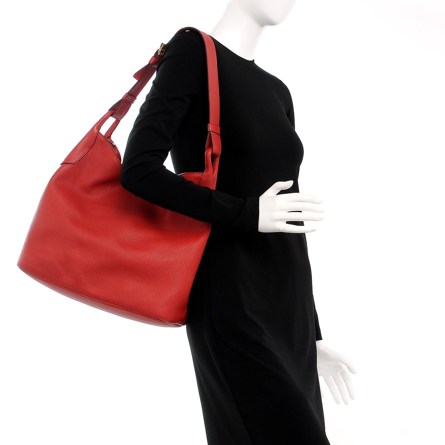 Vitello Daino Hobo Rosso