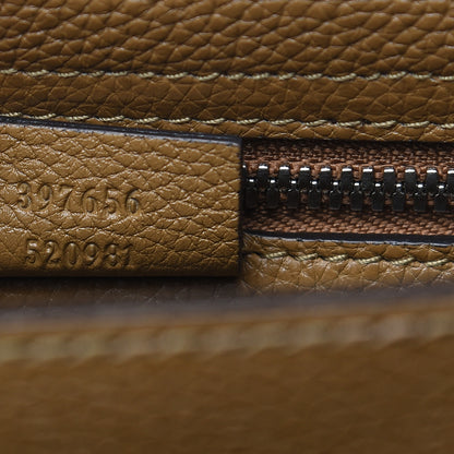 Gucci Pebbled Calfskin Medium Dionysus Messenger Bag Natural Tan 7 of 13
