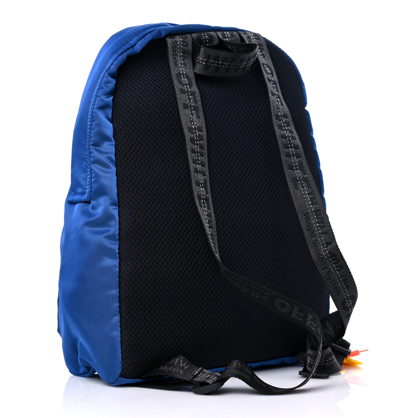 Canvas Rounded Logo Mini Backpack Blue