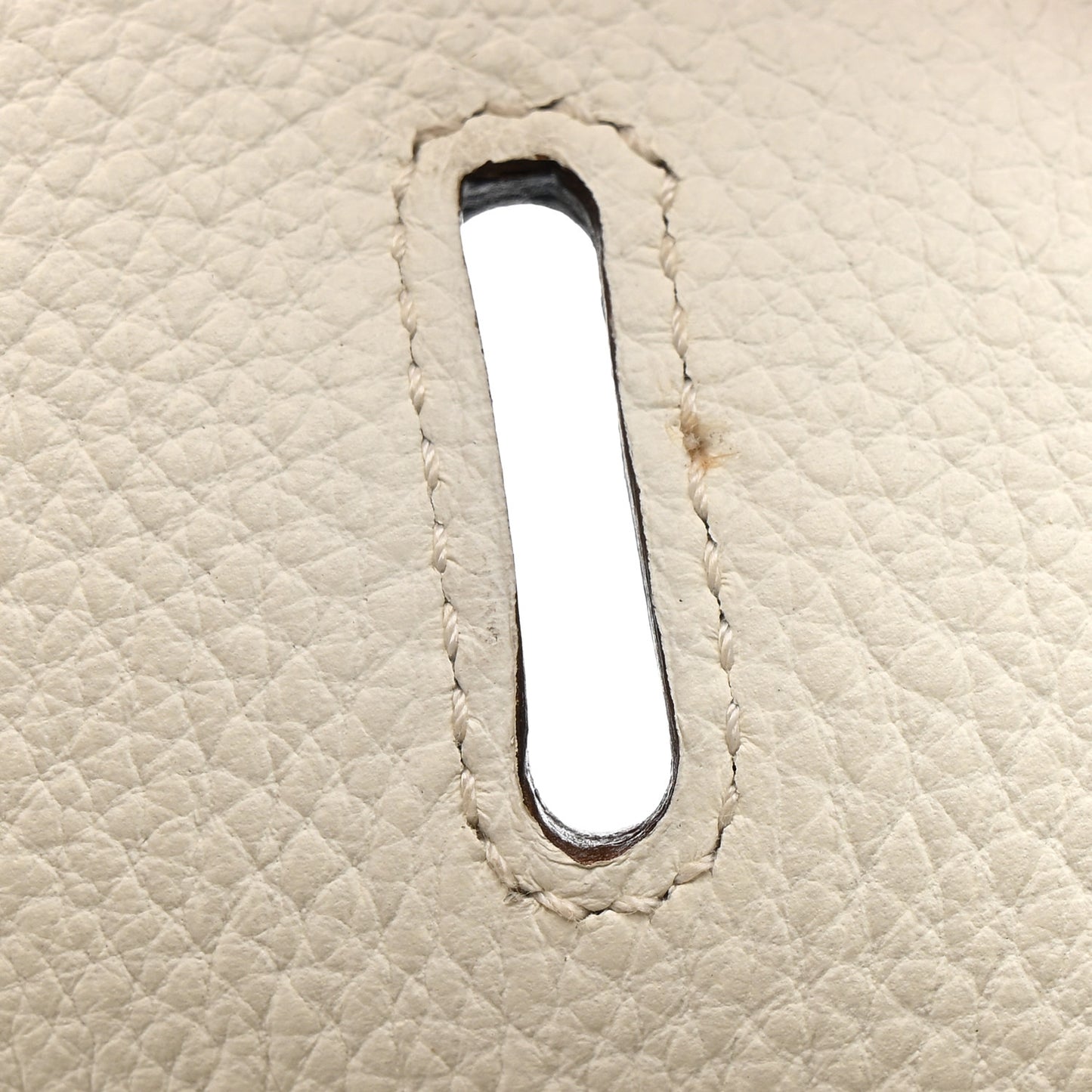 Togo Eclat Birkin 40 Mykonos White