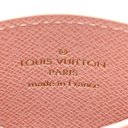 Louis Vuitton Monogram LV Charms Card Holder Rose Ballerine 6 of 6