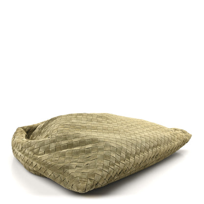Bottega Veneta Suede Intrecciato Large Hop Mud 4 of 9