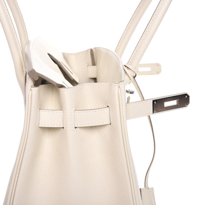 Hermes Epsom Birkin 30 Craie 14 of 26