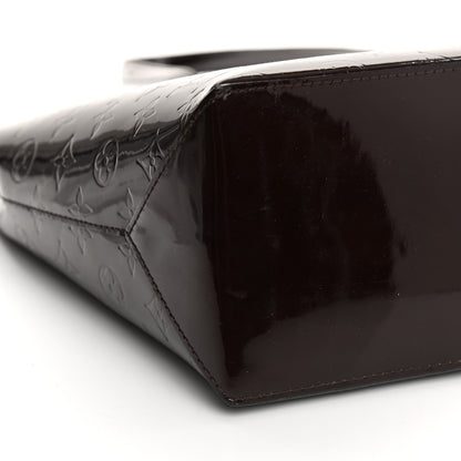 Louis Vuitton Vernis Wilshire MM Amarante 8 of 9