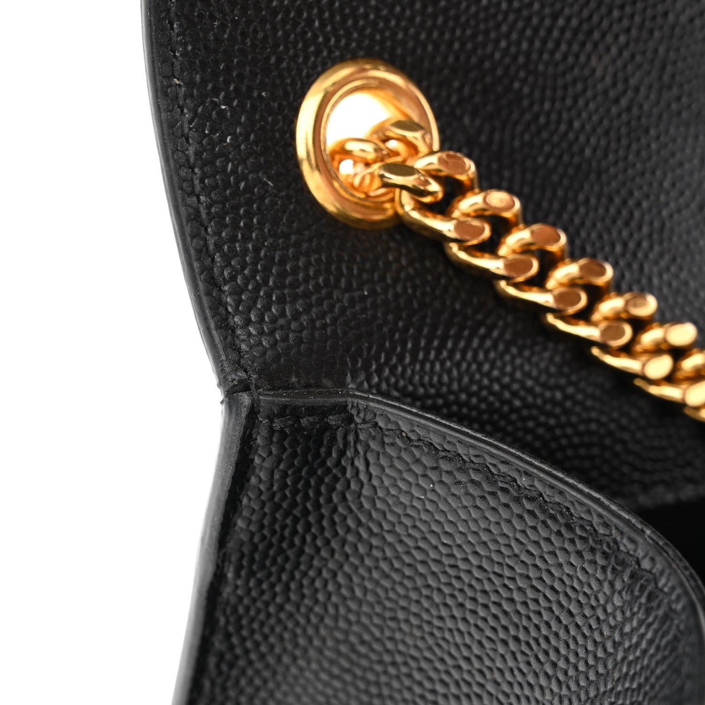 Grain De Poudre Small Monogram Kate Satchel Black