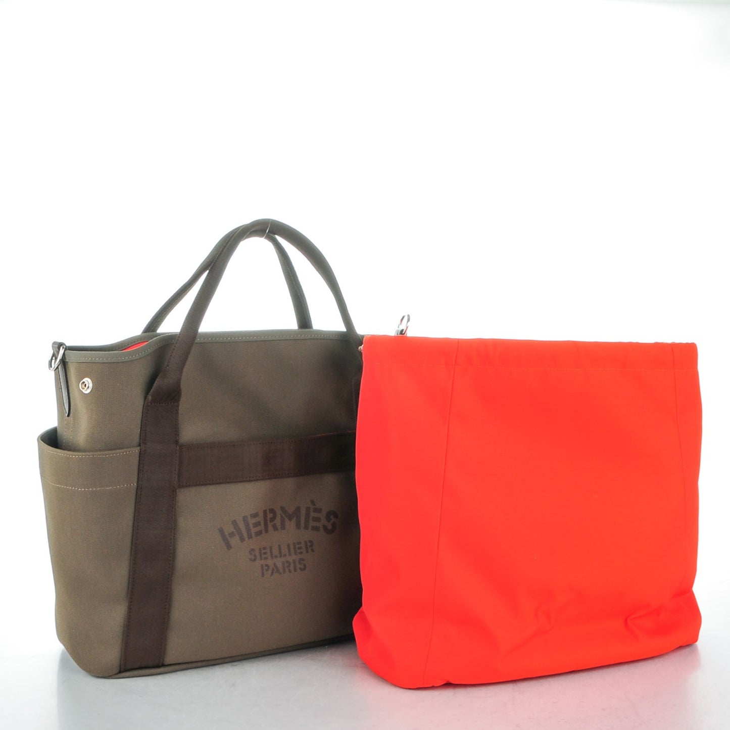 Toile Sac De Pansage Groom Kaki Feu