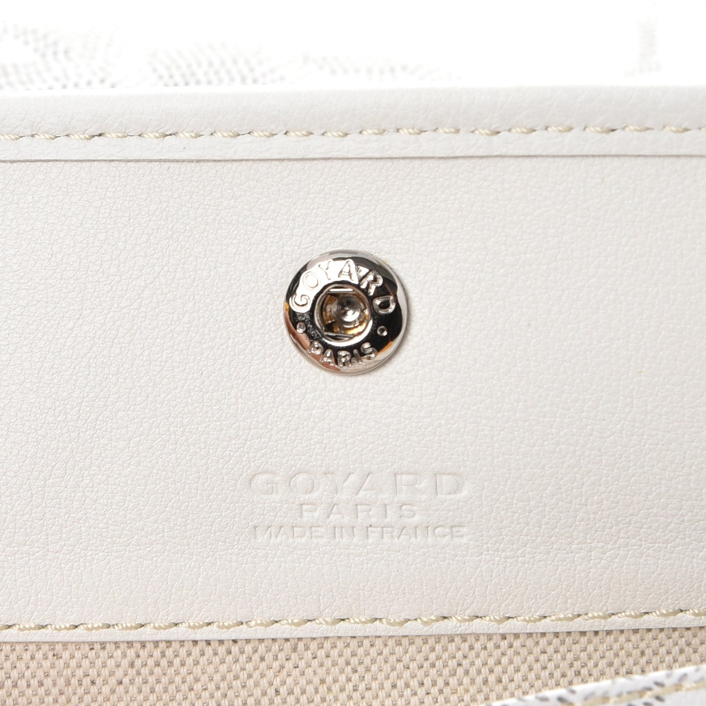 Goyardine Saint Louis GM White