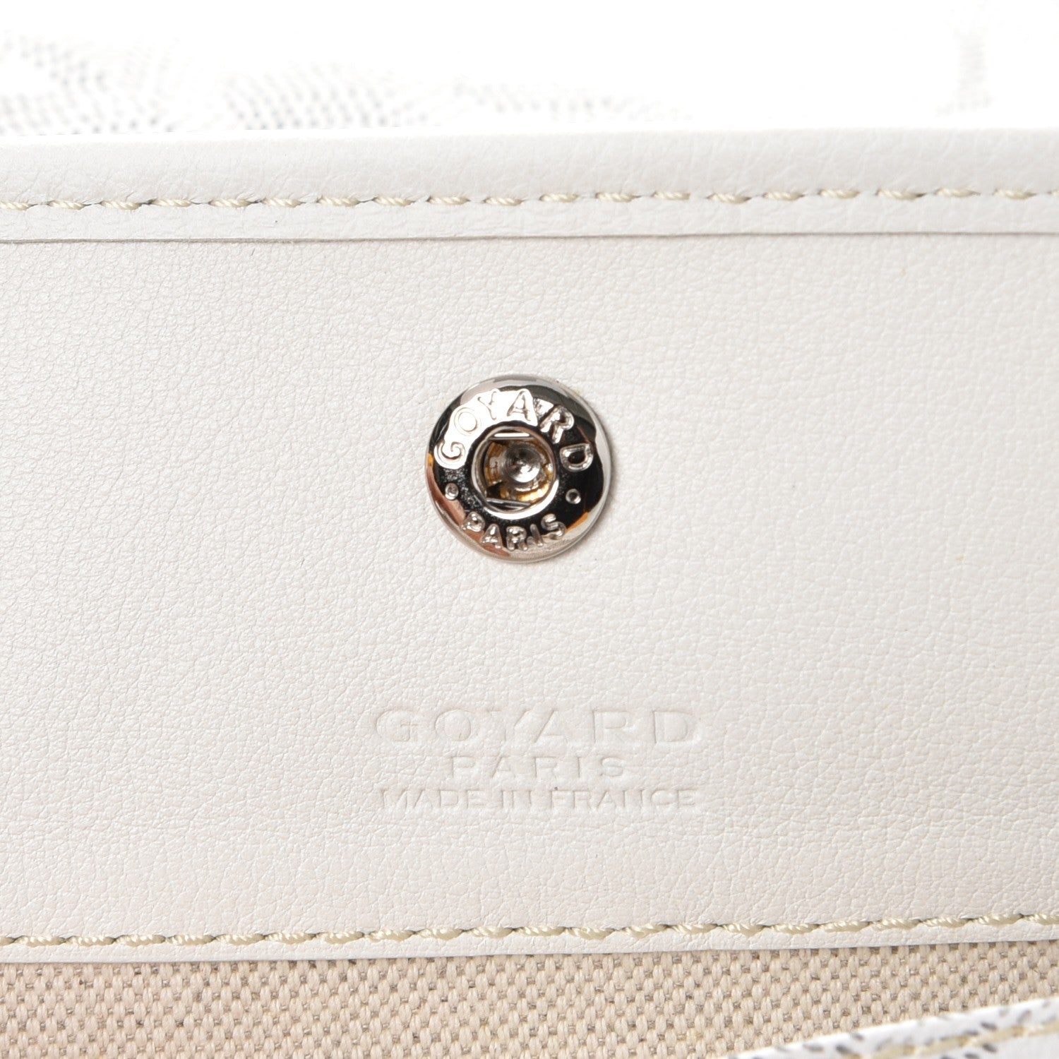 Goyard Goyardine Saint Louis GM White 9 of 18