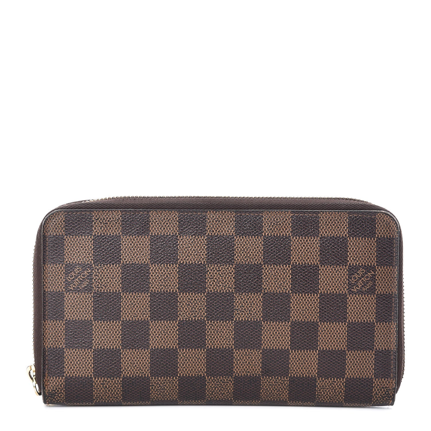 Louis Vuitton Damier Ebene Zippy Organizer Wallet 1 of 16