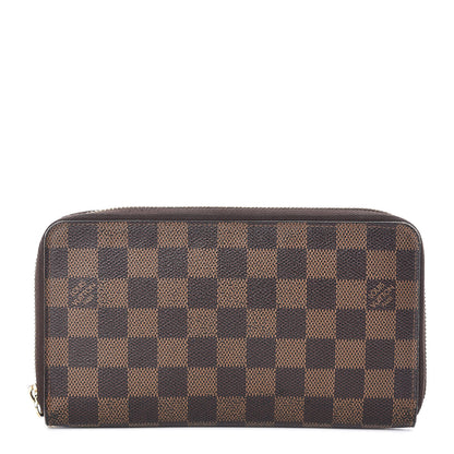 Louis Vuitton Damier Ebene Zippy Organizer Wallet 1 of 16