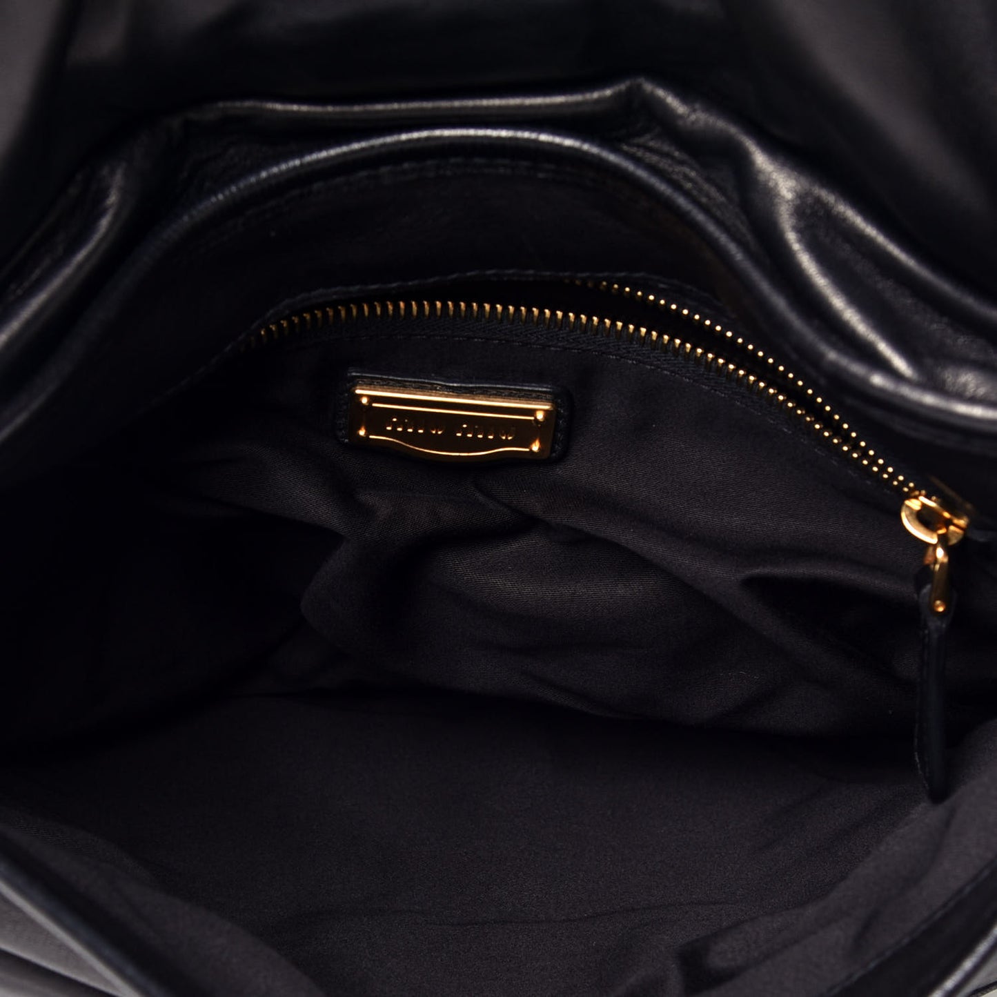 Nappa Matelasse Coffer Hobo Black