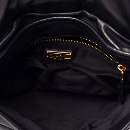 Miu Miu Nappa Matelasse Coffer Hobo Black 6 of 9