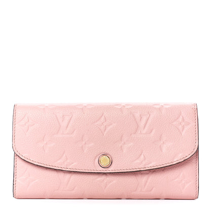 Louis Vuitton Empreinte Emilie Wallet Rose Poudre 1 of 10