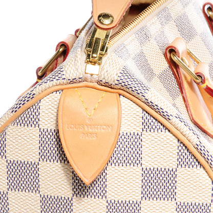 Louis Vuitton Damier Azur Speedy 25 8 of 8