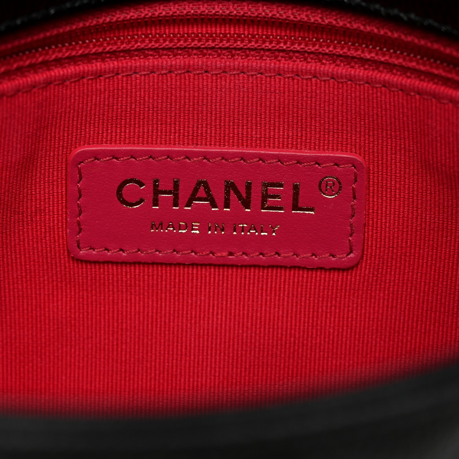 Chanel Shiny Caviar Quilted Small Chain Melody Flap Black 6 of 11