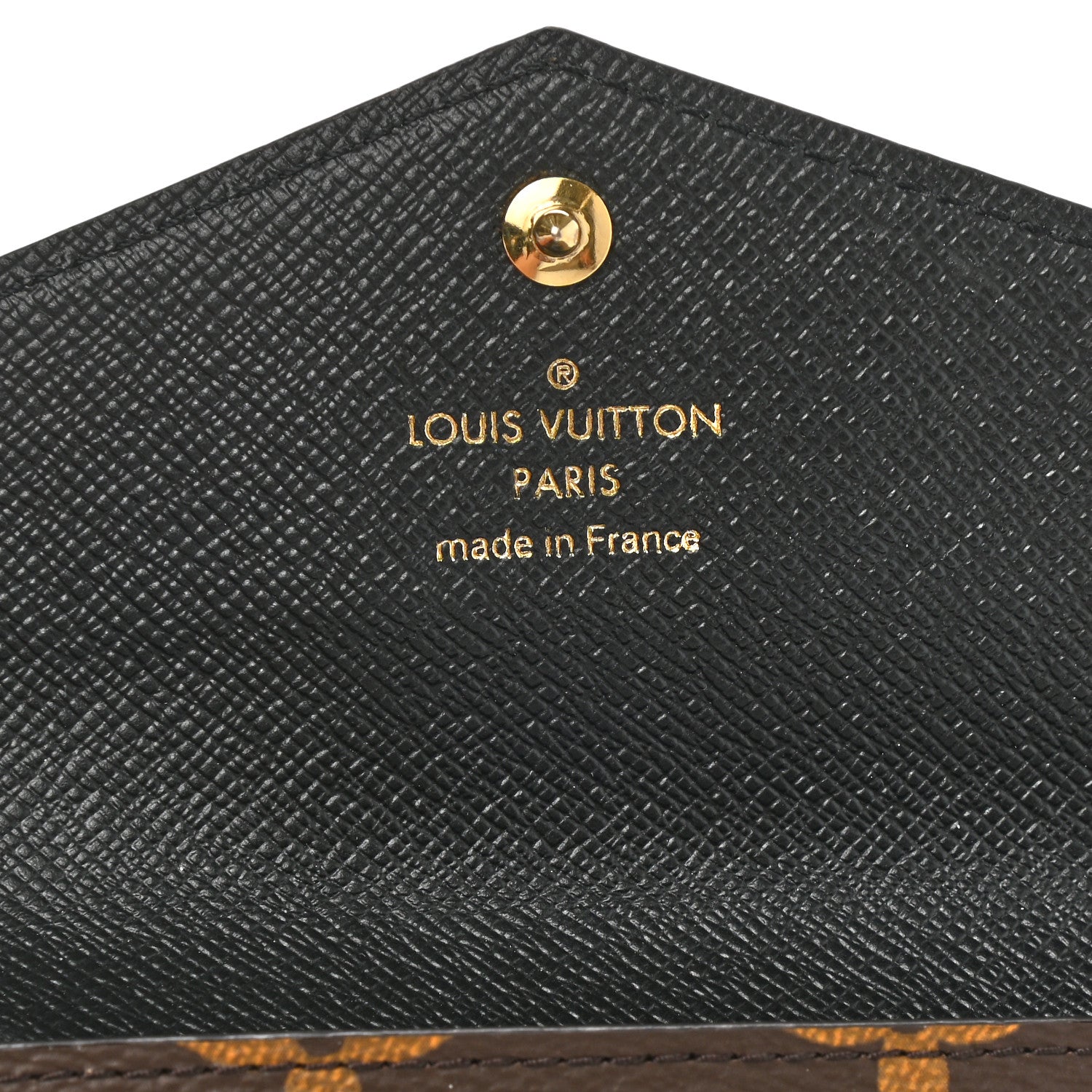 Louis Vuitton Monogram Daily Organizer Envelope Insert Black 6 of 7